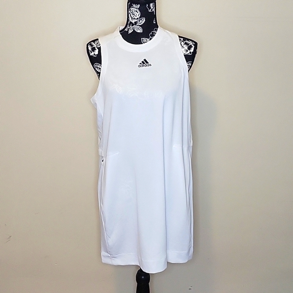 NWT Womens Adidas Medium Climalite Sports Dress